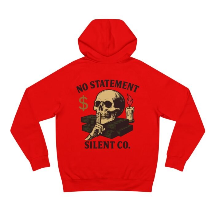 "No Statement" Midweight Hoodie – Silent Co. - Image 5