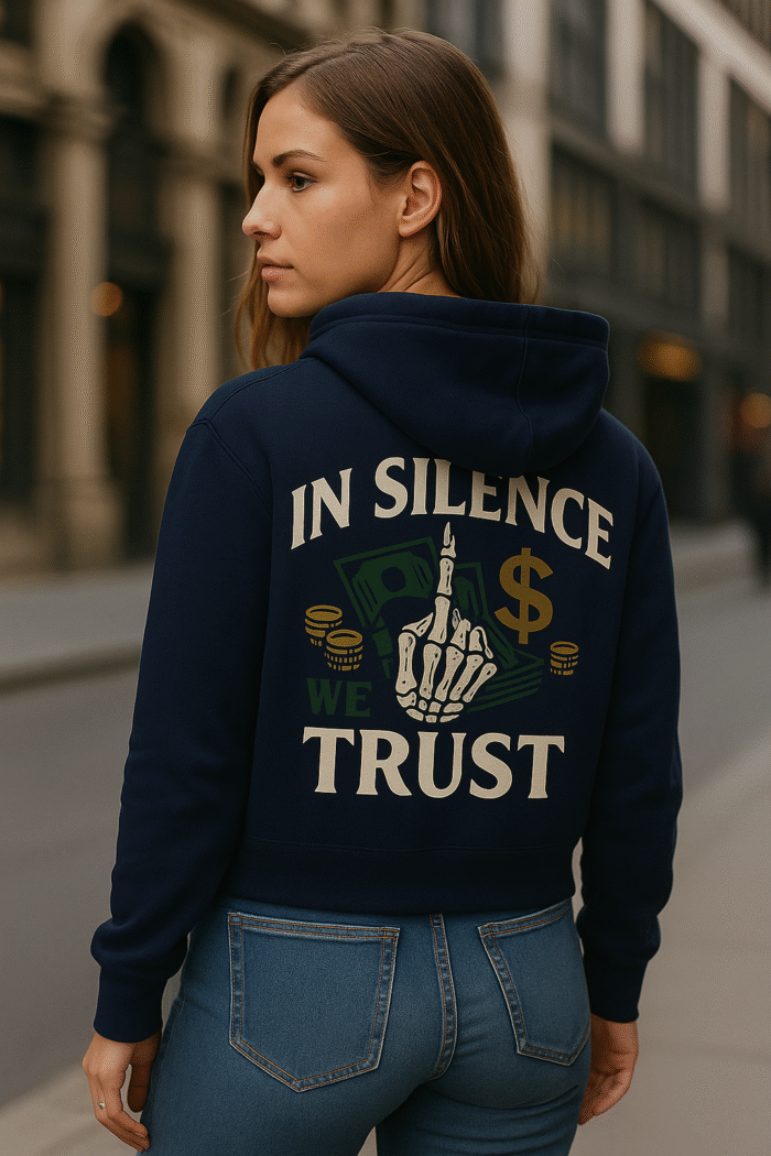 "IN SILENCE WE TRUST" Hoodie (women)